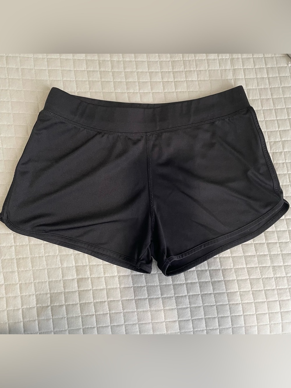 984 par Bruny Surin Black Athletic Sports Shorts - Large (G/L)